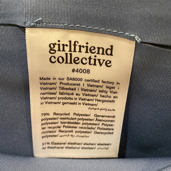 Girlfriend Collective Compressive High-Rise Legging in Paloma - Picture 2 of 5